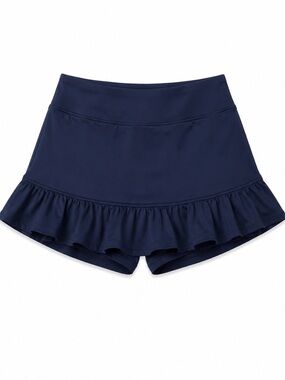 Grand Slam Dark Blue Women's Skort with Ruffle